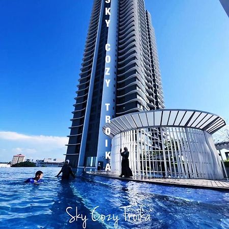 Sky Cozy Troika Residence, 1 Bedroom 4-6 Pax, 2 Bedrooms 6-8 Pax, Pool Vew, Sky & City View, Free Parking, Pool, Unlimited Wifi & Netflix Kota Bharu Ngoại thất bức ảnh