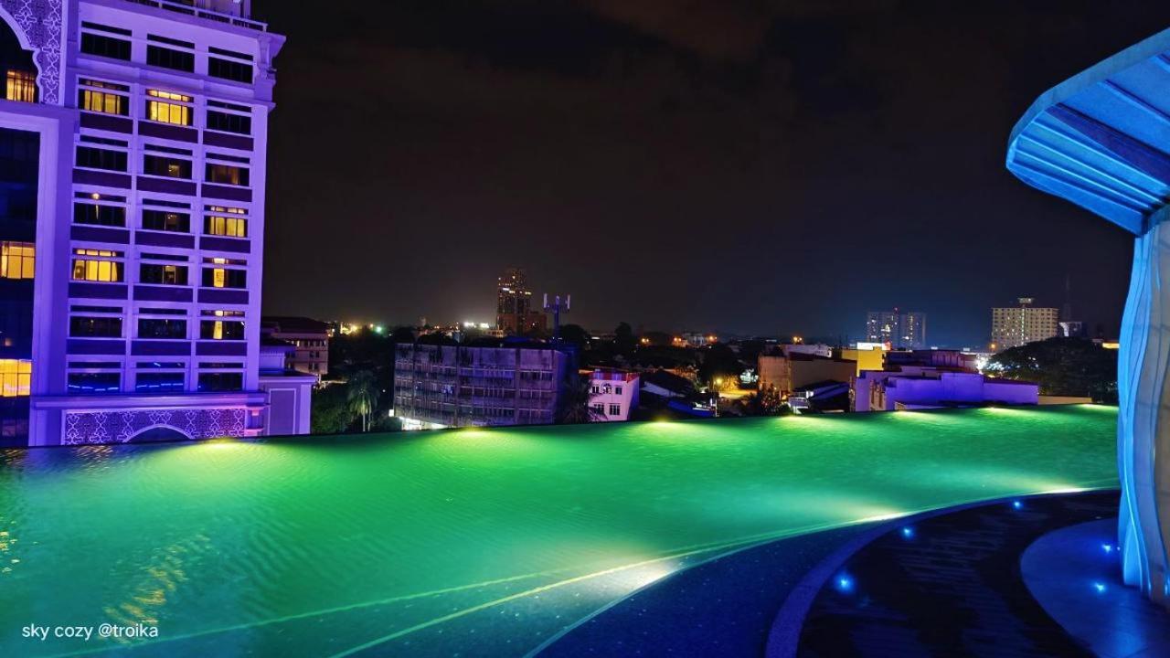 Sky Cozy Troika Residence, 1 Bedroom 4-6 Pax, 2 Bedrooms 6-8 Pax, Pool Vew, Sky & City View, Free Parking, Pool, Unlimited Wifi & Netflix Kota Bharu Ngoại thất bức ảnh