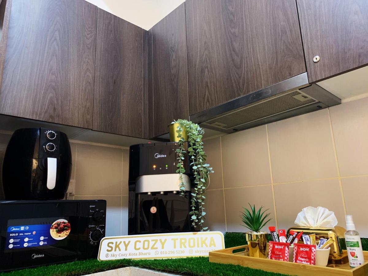 Sky Cozy Troika Residence, 1 Bedroom 4-6 Pax, 2 Bedrooms 6-8 Pax, Pool Vew, Sky & City View, Free Parking, Pool, Unlimited Wifi & Netflix Kota Bharu Ngoại thất bức ảnh