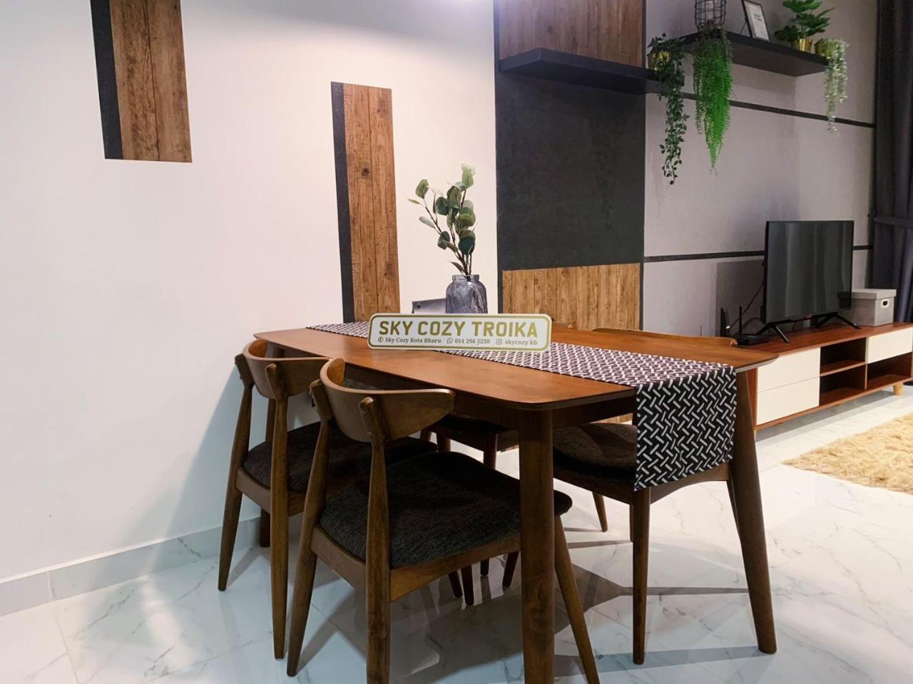 Sky Cozy Troika Residence, 1 Bedroom 4-6 Pax, 2 Bedrooms 6-8 Pax, Pool Vew, Sky & City View, Free Parking, Pool, Unlimited Wifi & Netflix Kota Bharu Ngoại thất bức ảnh