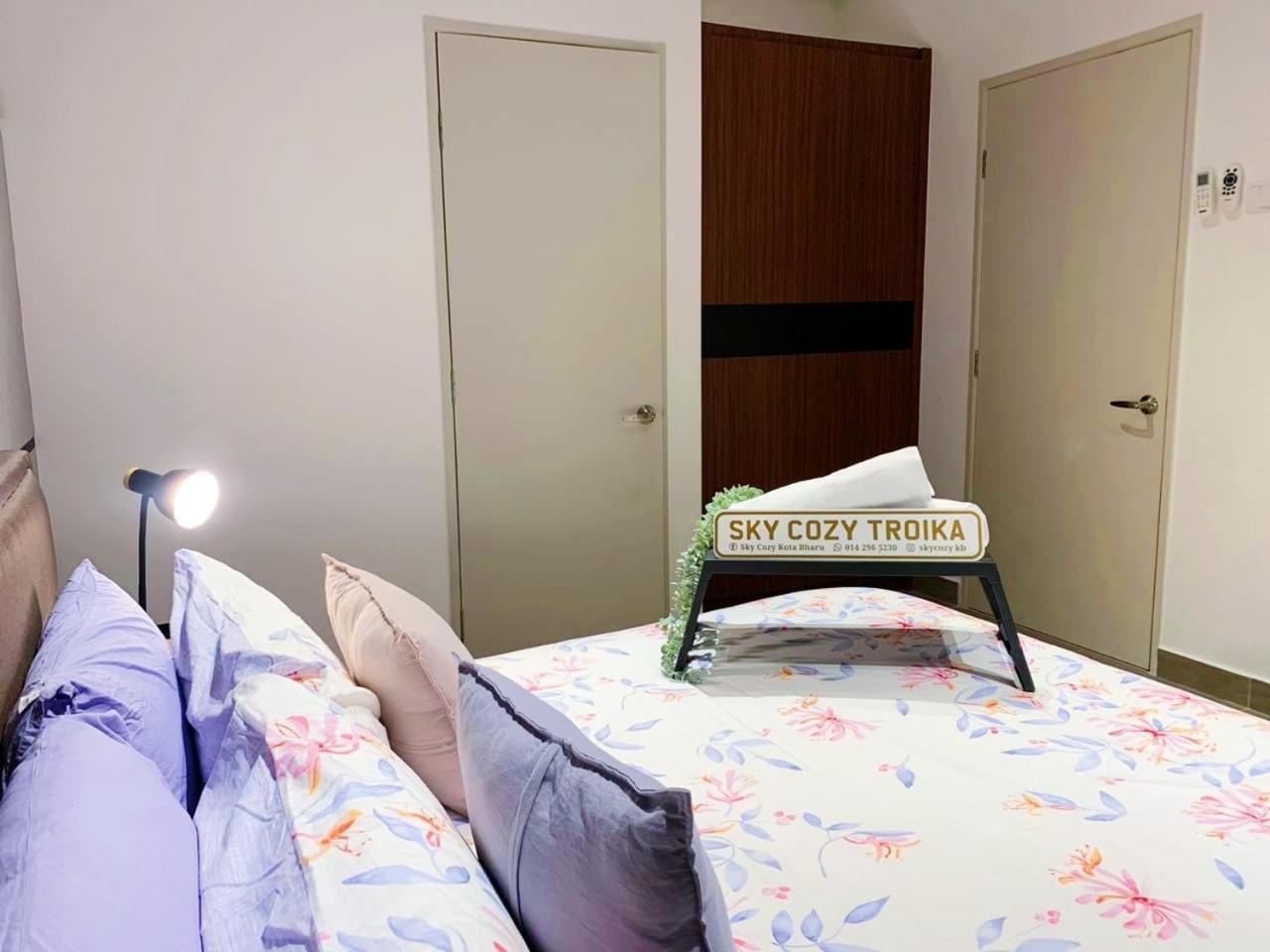 Sky Cozy Troika Residence, 1 Bedroom 4-6 Pax, 2 Bedrooms 6-8 Pax, Pool Vew, Sky & City View, Free Parking, Pool, Unlimited Wifi & Netflix Kota Bharu Ngoại thất bức ảnh