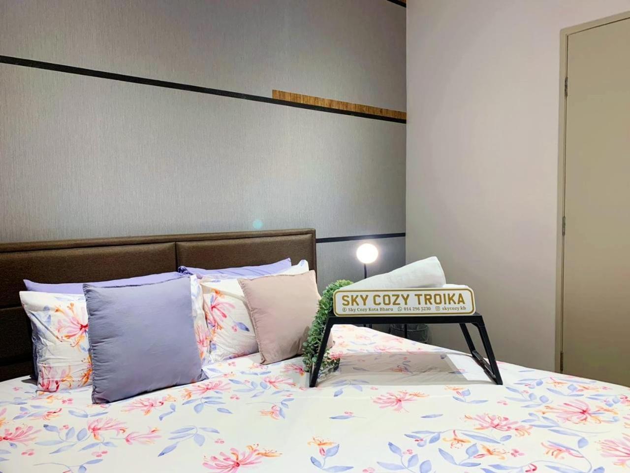 Sky Cozy Troika Residence, 1 Bedroom 4-6 Pax, 2 Bedrooms 6-8 Pax, Pool Vew, Sky & City View, Free Parking, Pool, Unlimited Wifi & Netflix Kota Bharu Ngoại thất bức ảnh