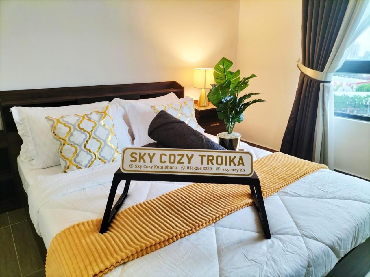 Sky Cozy Troika Residence, 1 Bedroom 4-6 Pax, 2 Bedrooms 6-8 Pax, Pool Vew, Sky & City View, Free Parking, Pool, Unlimited Wifi & Netflix Kota Bharu Ngoại thất bức ảnh