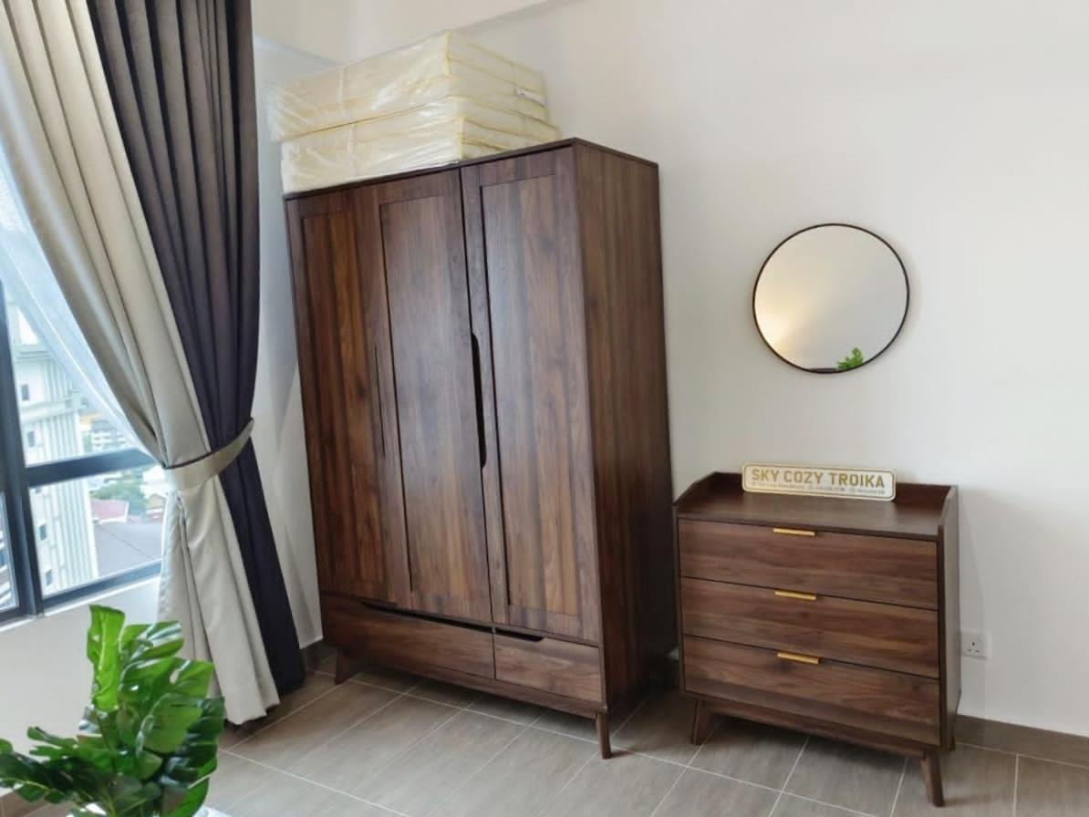 Sky Cozy Troika Residence, 1 Bedroom 4-6 Pax, 2 Bedrooms 6-8 Pax, Pool Vew, Sky & City View, Free Parking, Pool, Unlimited Wifi & Netflix Kota Bharu Ngoại thất bức ảnh