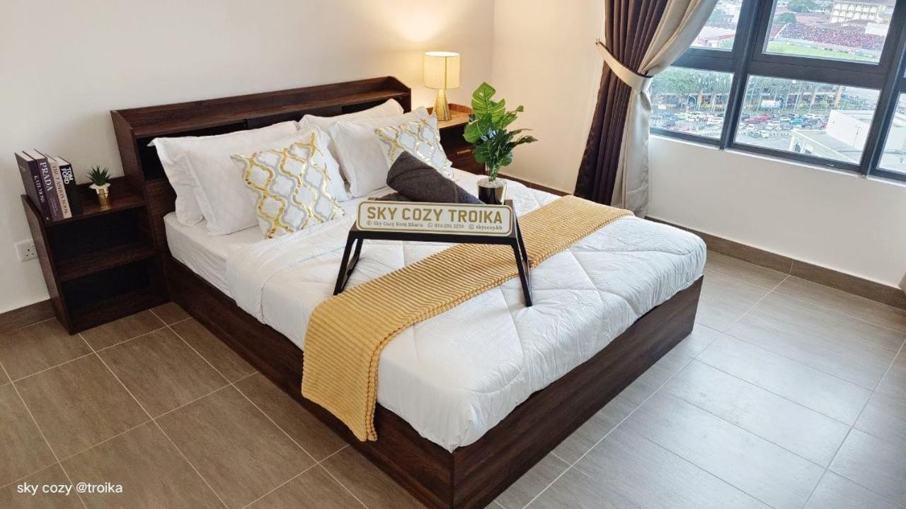 Sky Cozy Troika Residence, 1 Bedroom 4-6 Pax, 2 Bedrooms 6-8 Pax, Pool Vew, Sky & City View, Free Parking, Pool, Unlimited Wifi & Netflix Kota Bharu Ngoại thất bức ảnh